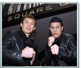 Gennady Golovkin (Left) - “King” Gabriel Rosado (Right)