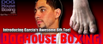 Danny Garcia shows of 6th toe