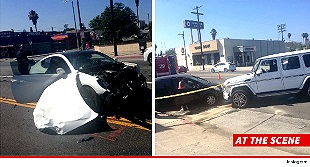 Mayweather Kid's car crash.