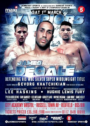 James DeGale - Hughie Fury Poster