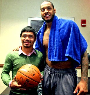 Carmelo Anthony vs. Manny Pacquiao