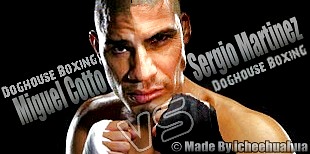 Split Face Art - Left: Cotto / Right: Martinez