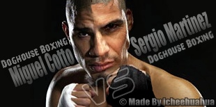 L-R: Miguel Cotto / Sergio Martinez - By Chee