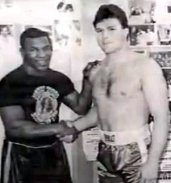 Above: Mike Tyson and Bronco