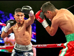 Left to Right: Mikey Garcia - Juan Carlos Burgos