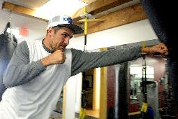 Sergey "Krusher" Kovalev works out