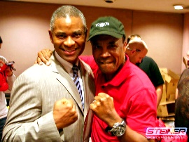 Sugar Ray Leonard (Right)