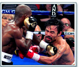 Manny Pacquiao vs Timothy Bradley - Photo © German Villasenor, Doghouse Boxing.