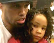 Ishe Smith and daughter